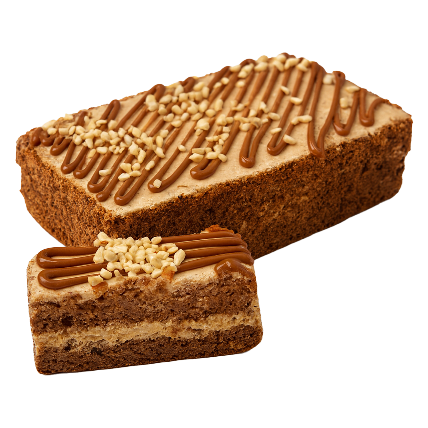Schoko-Biskuit-Torte "Caramel and Peanut